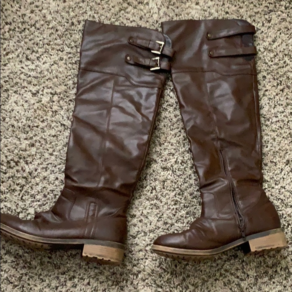 Knee high boots